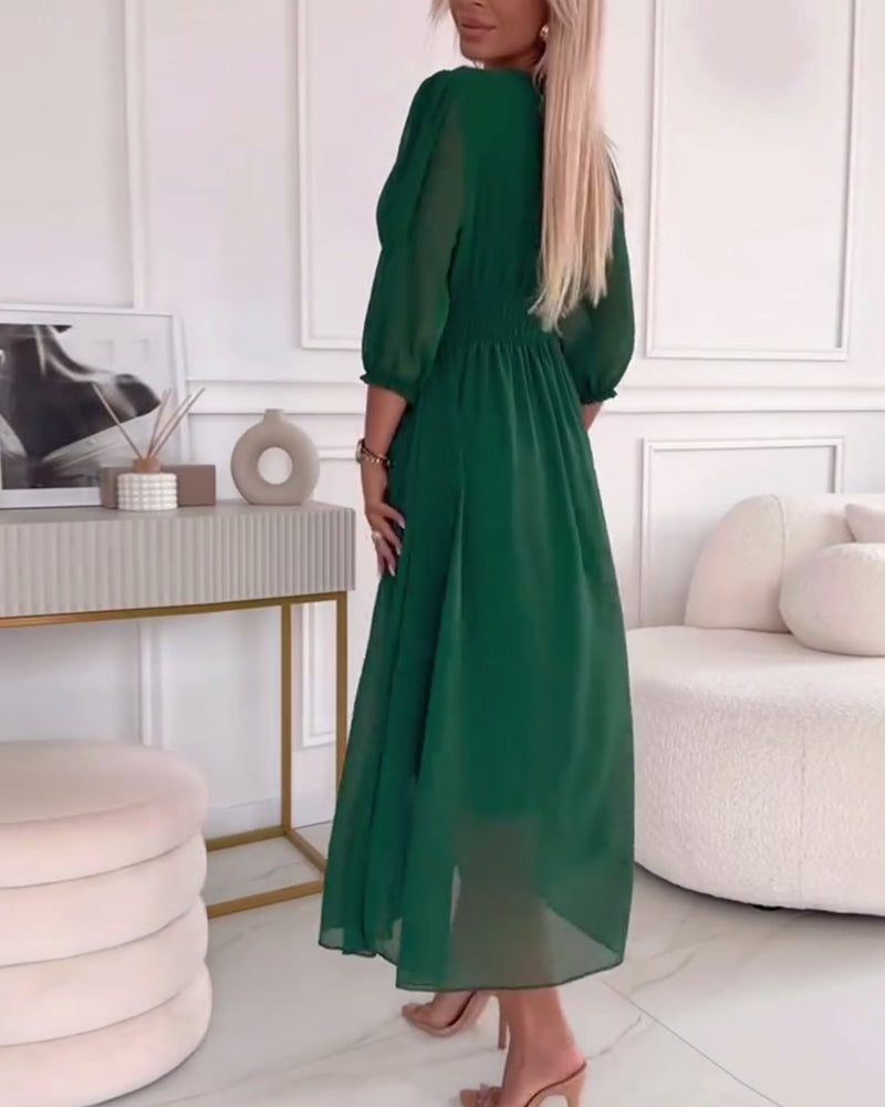Robe mi-longue Mira