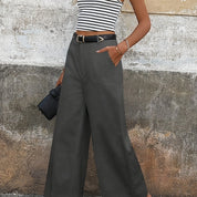 Pantalon Mara taille haute ample