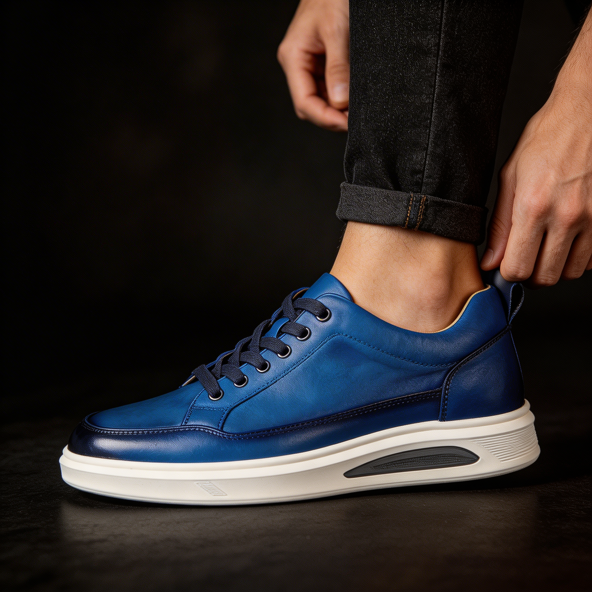 Baskets Rafael en cuir