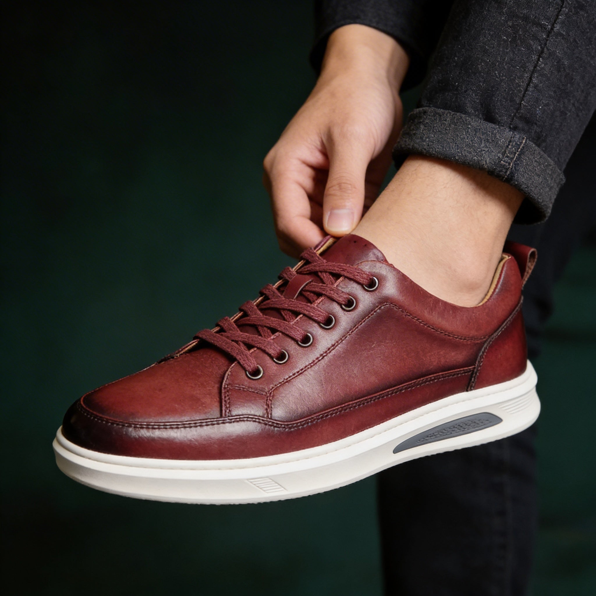 Baskets Rafael en cuir