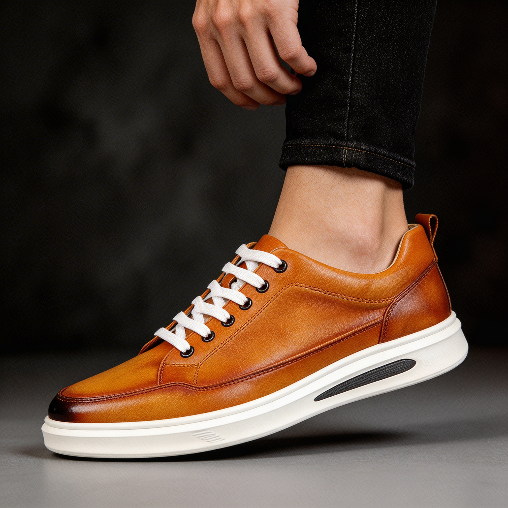 Baskets Rafael en cuir