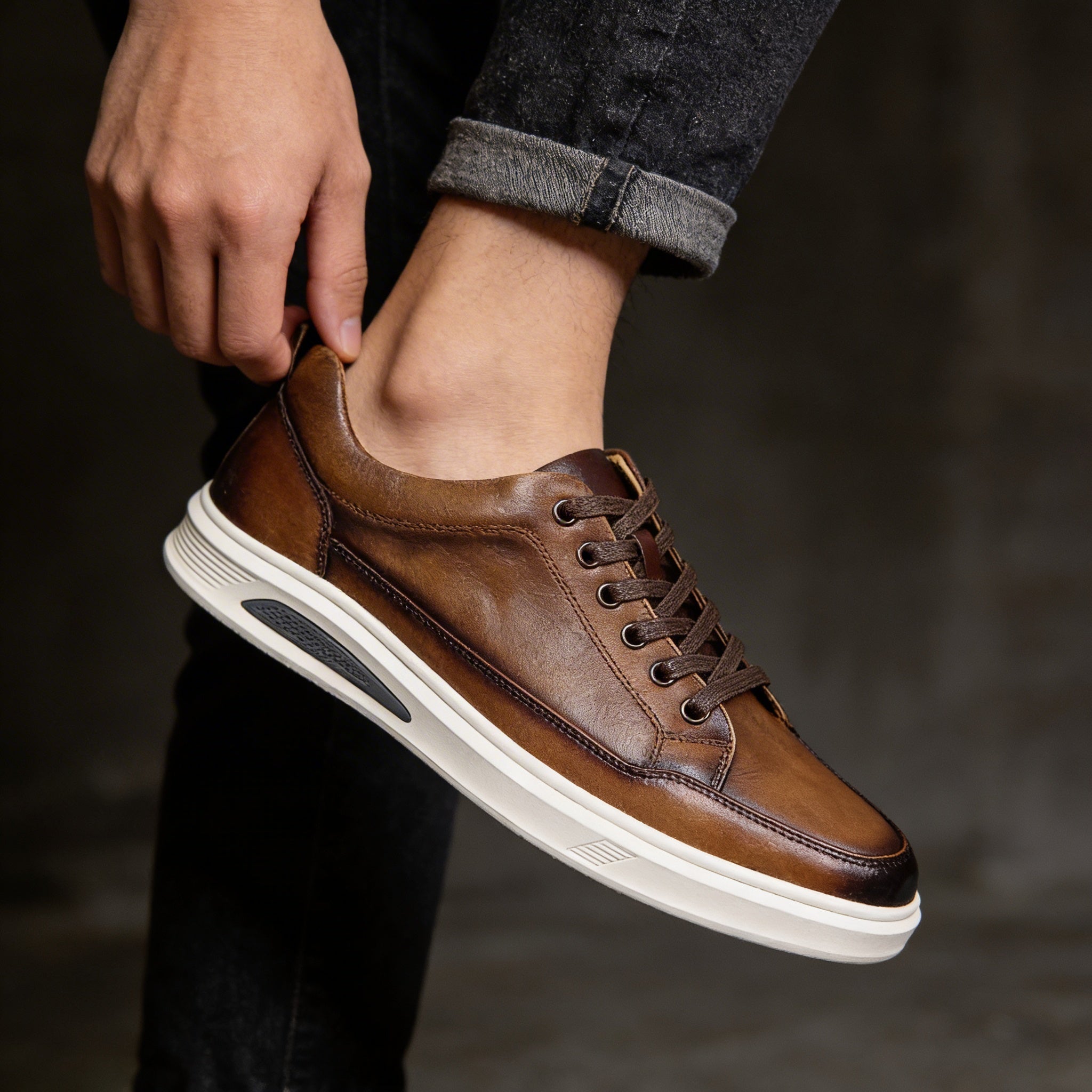 Baskets Rafael en cuir