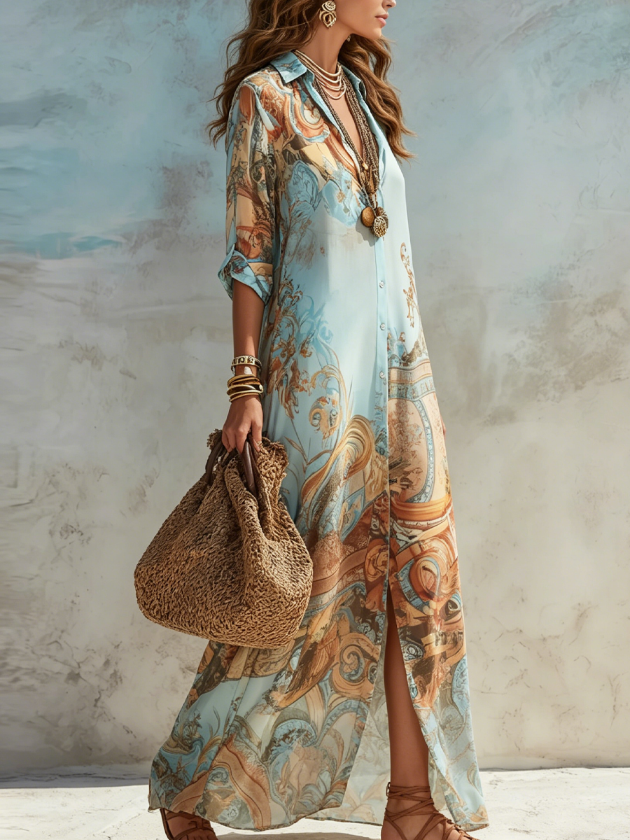 Robe Camden baroque d'été