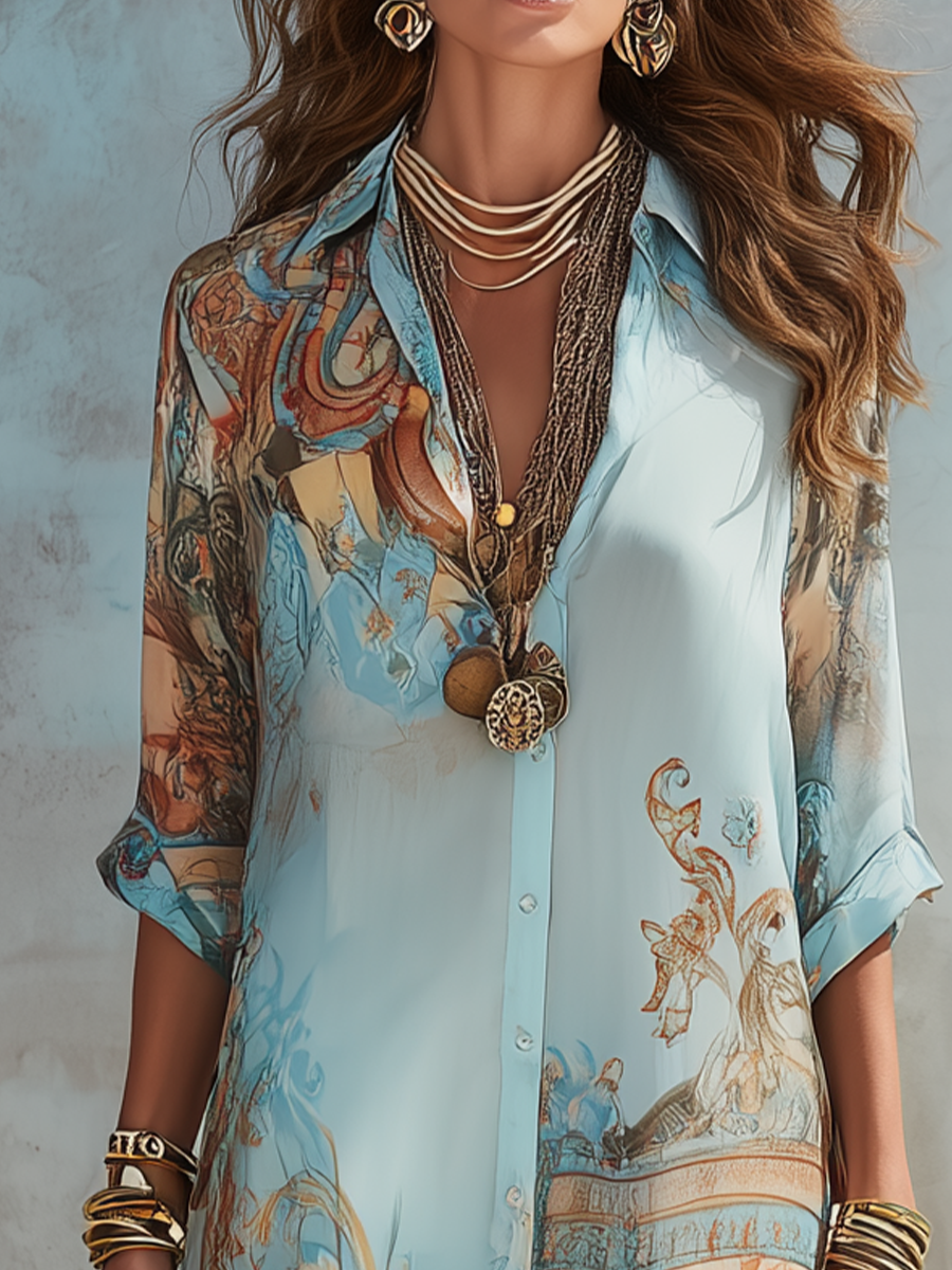 Robe Camden baroque d'été