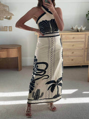 Robe longue élégante sexy ajustée