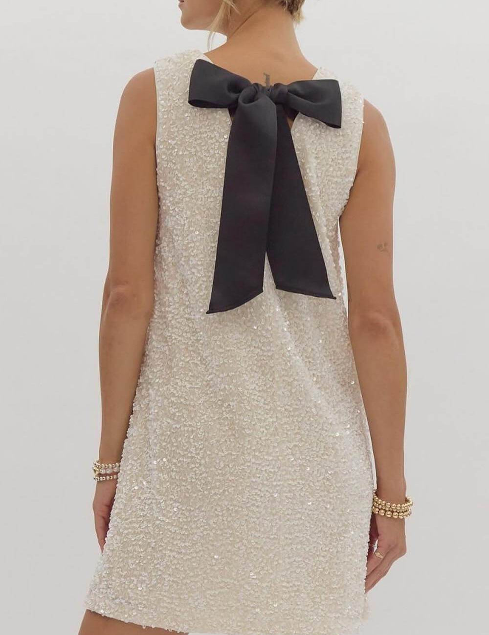 Robe courte Sequined de soirée