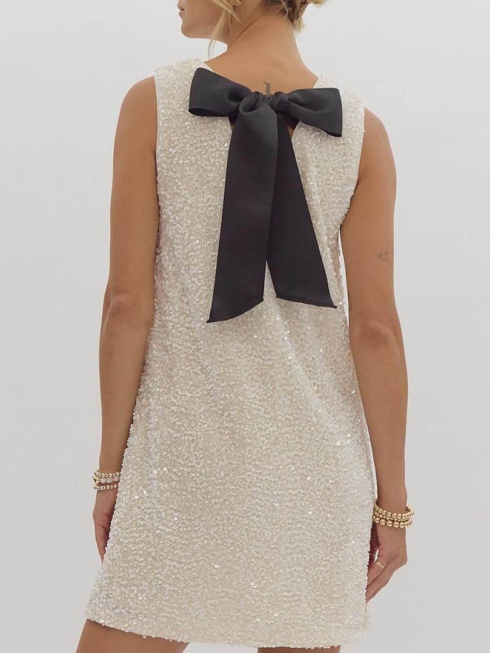 Robe courte Sequined de soirée