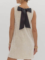 Robe courte Sequined de soirée
