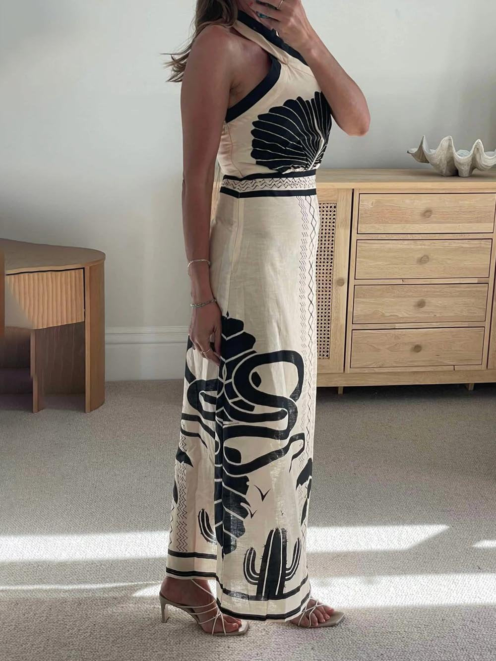 Robe longue élégante sexy ajustée
