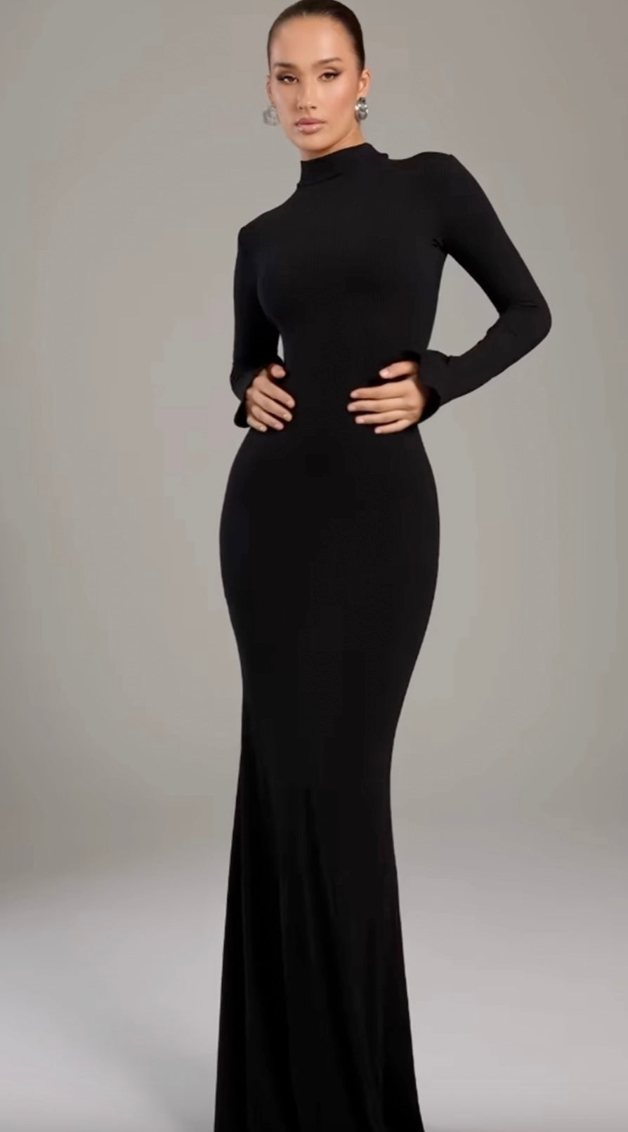 Robe longue Noire