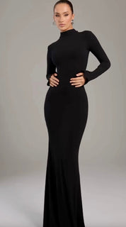 Robe longue Noire