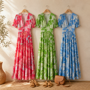 Robe longue Wren fleurie fluide