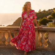 Robe longue Wren fleurie fluide