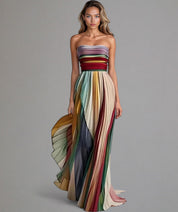 Robe Vivienne bustier trapèze