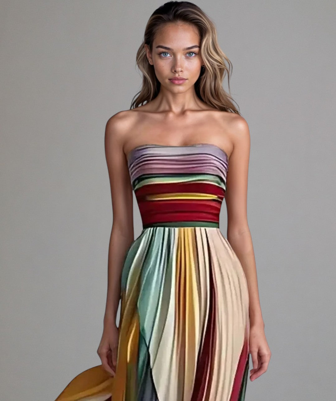 Robe Vivienne bustier trapèze
