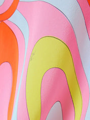 Robe longue Signature imprimé