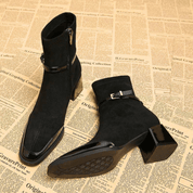 Bottines Bancroft artisanales en cuir