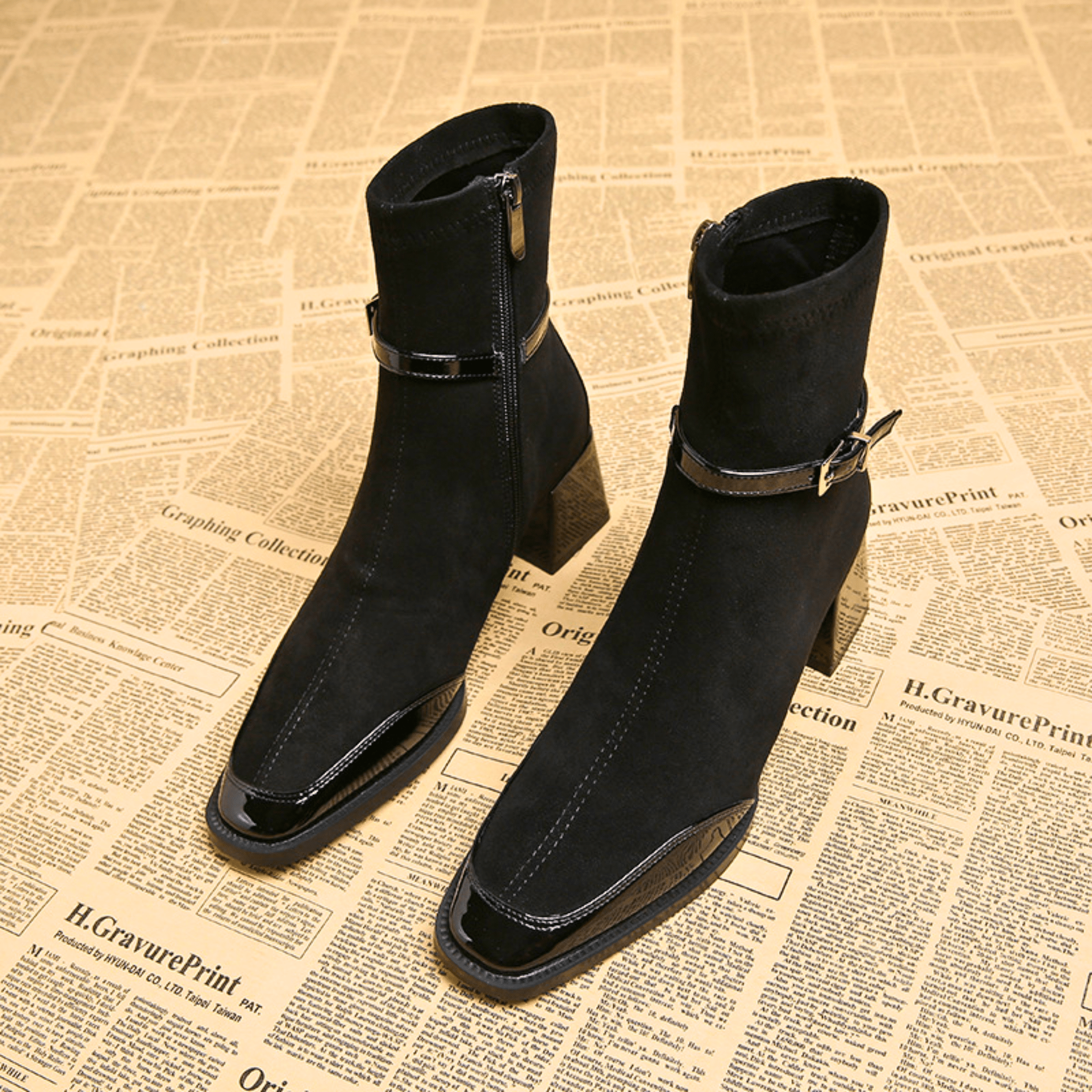 Bottines Bancroft artisanales en cuir