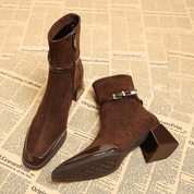 Bottines Bancroft artisanales en cuir