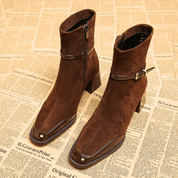 Bottines Bancroft artisanales en cuir