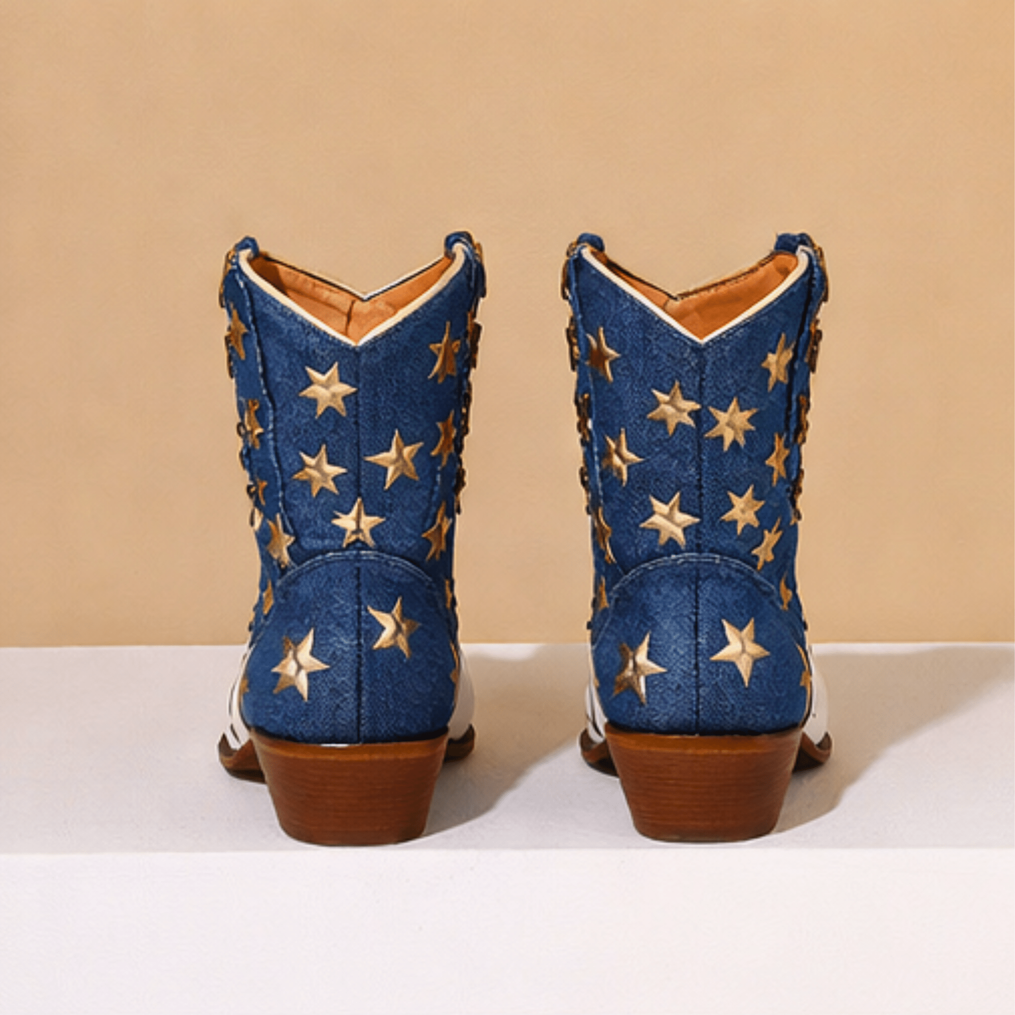 Bottines Vivienne brodé western