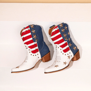 Bottines Vivienne brodé western