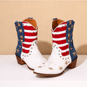 Bottines Vivienne brodé western